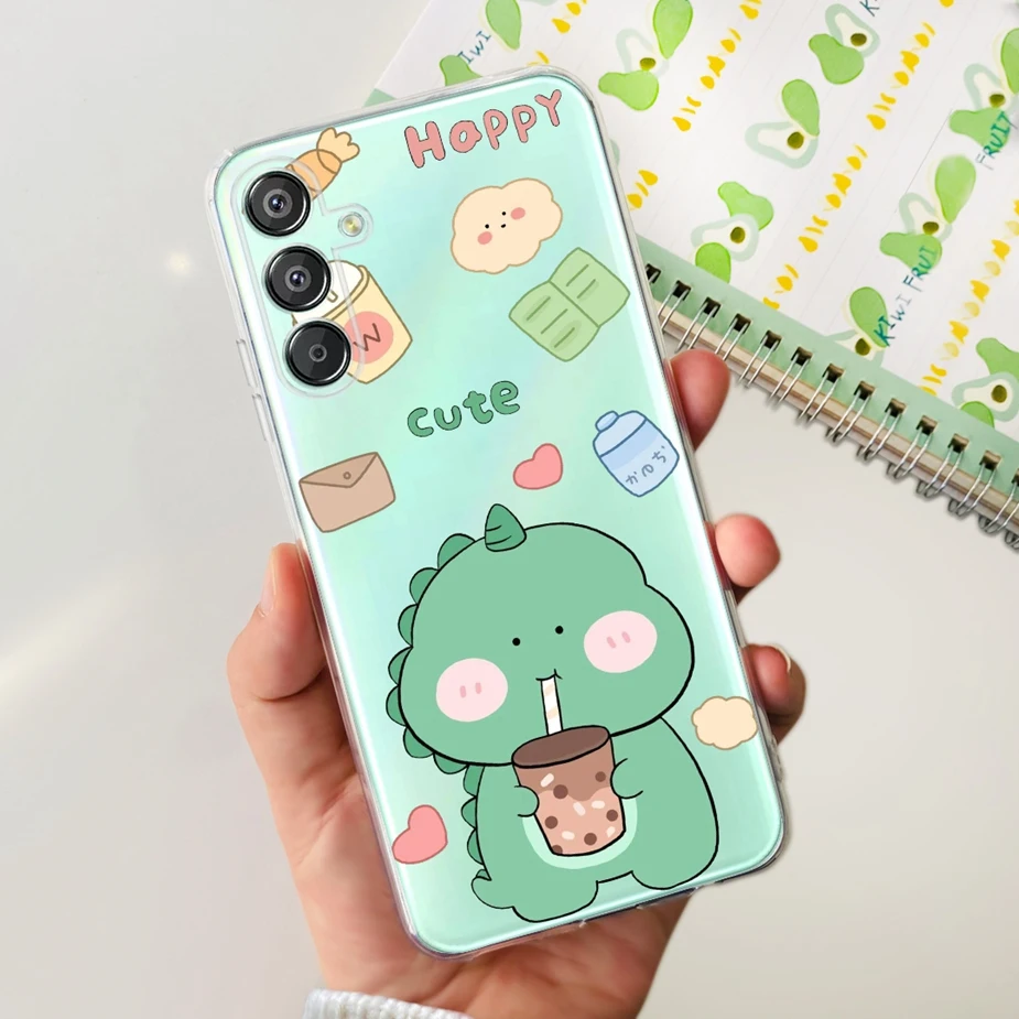 New Fashion Painted Clear Silicone Soft TPU Phone Case Bumper