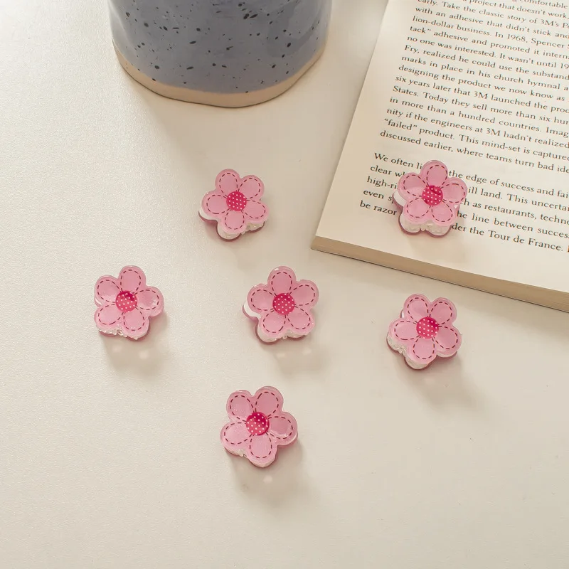 

Kids Mini Hairpin Bangs Grab Clip Sweet Teenage Hair Clip Side Head Grab Clip Acrylic Grip Shark Grip