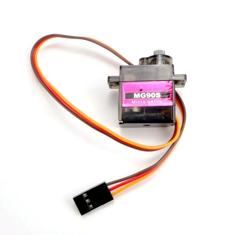 Set of 5/10 MG90S 360° All-Metal Gear 9g Servos - Upgraded Version