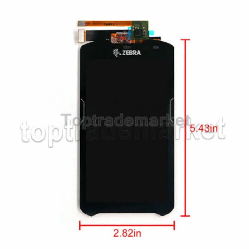 Módulo do Lcd com Digitalizador do Tela Táctil Zebra Tc51 Tc510k Tc56 Tc56dj Tm050jdhg33 - Imagem 3