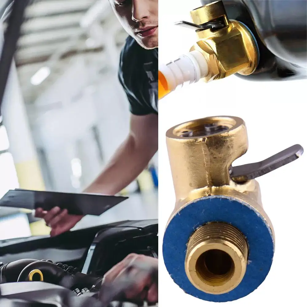 FUMOTO Valves With Short Connector 12MM-1.25 With LC-10 Oil Drain Valve Clamp