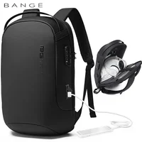Bange Anti-thief Male school Bags Backpacks for Men 15.6 inch Laptop Backpacks Fashion Waterproof Travel Backpack