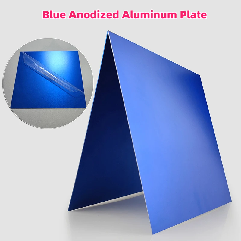 Vibrant Anodized Aluminum Alloy Sheets - Various Sizes & Thicknesses Available