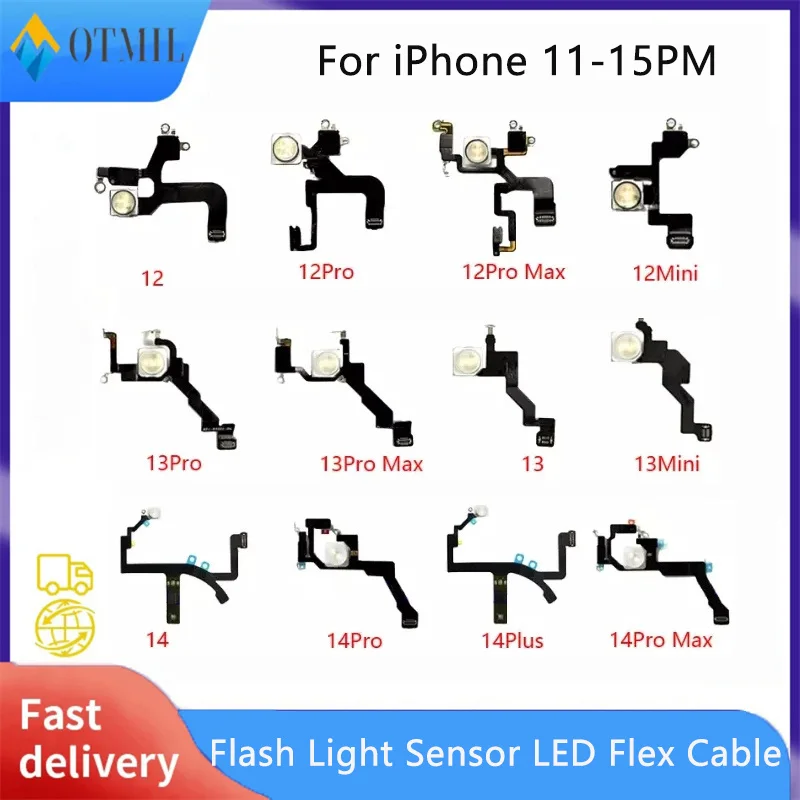 

Гибкий кабель со светодиодной подсветкой для iPhone 15 14 Plus 13 12 Pro MAX