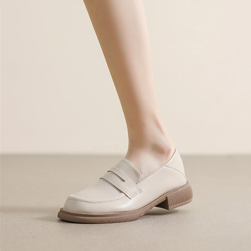 New Oxfords Women Mary Jane Shoes Woman Pumps Fashion Loafers Lolita Shoes JK Commuter Uniform Shoes Ladies Casual Platform