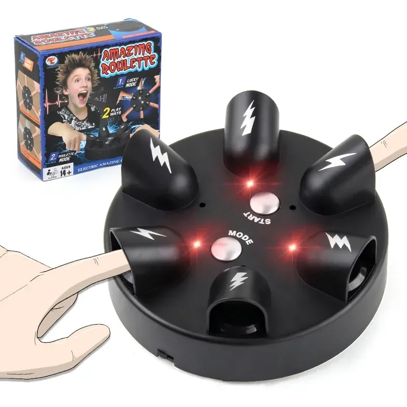 Board Game Shock Roulette Party Lie Detector Toy