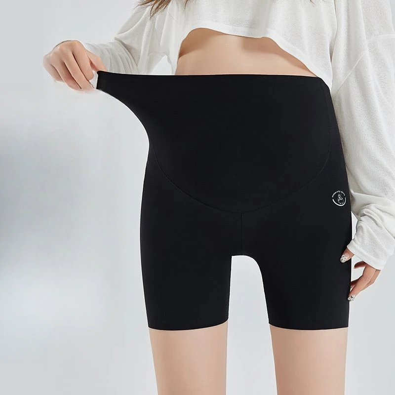 Maternity Support Shark Pants Shorts Leggings Summer Thin Barbie Yoga Safety Pants Outside Summer Trendy Brand Fashion