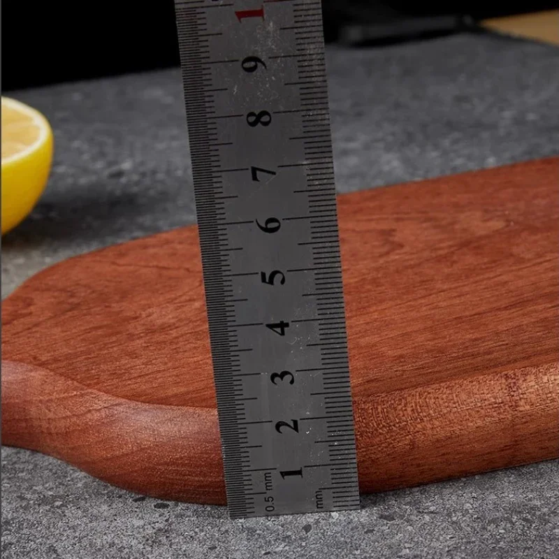 Ebony wood cutting board walnut wood steak plate wooden dinner plate pizza tray party special bread restaurant supplies