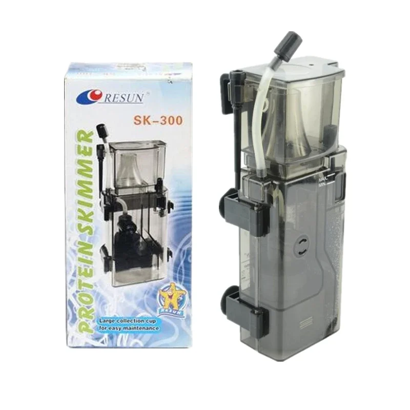 Resun Sk-300 300L/H Marine Reef Coral Fish Aquarium Tank Filter System Nano Skimmer Proteico
