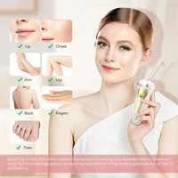 New Electric Facial Hair Removal USB Rechargeable Women Beauty Epilator Defeatherer Cotton Thread Depilator For All Body Parts 2