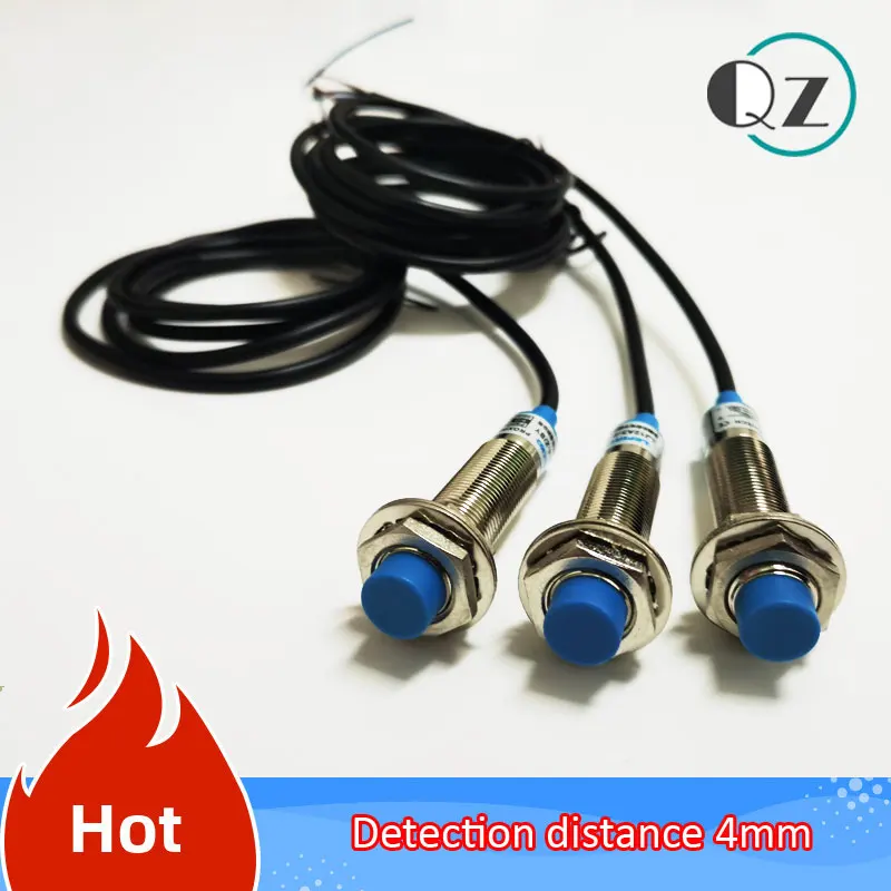 10Pcs-M12-Inductive-Proximity-Sensor-Switches-4mm-Detection-PNP-NPN-DC6 ...