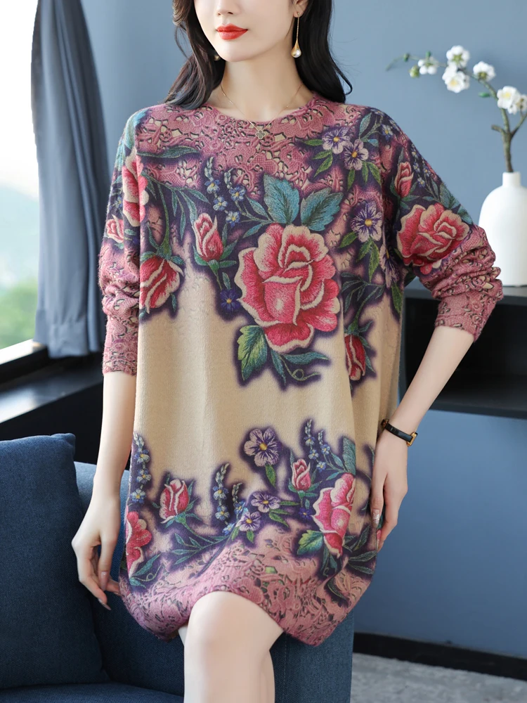 All-Over Print Women's Cold Shoulder Dress | 190GSM Cotton main image 1