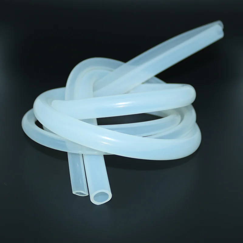 Silicone Tube Food Grade High Temperature Transparent 2 4 5 6 7 8 10 12 14mm for Aquarium Faucet Garden Car