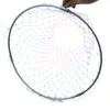 Nylon Fishing Nets Fishing Trackle Collapsible Rhombus Mesh Hole Depth Folding Dip Fish Net Fishing Tool 2