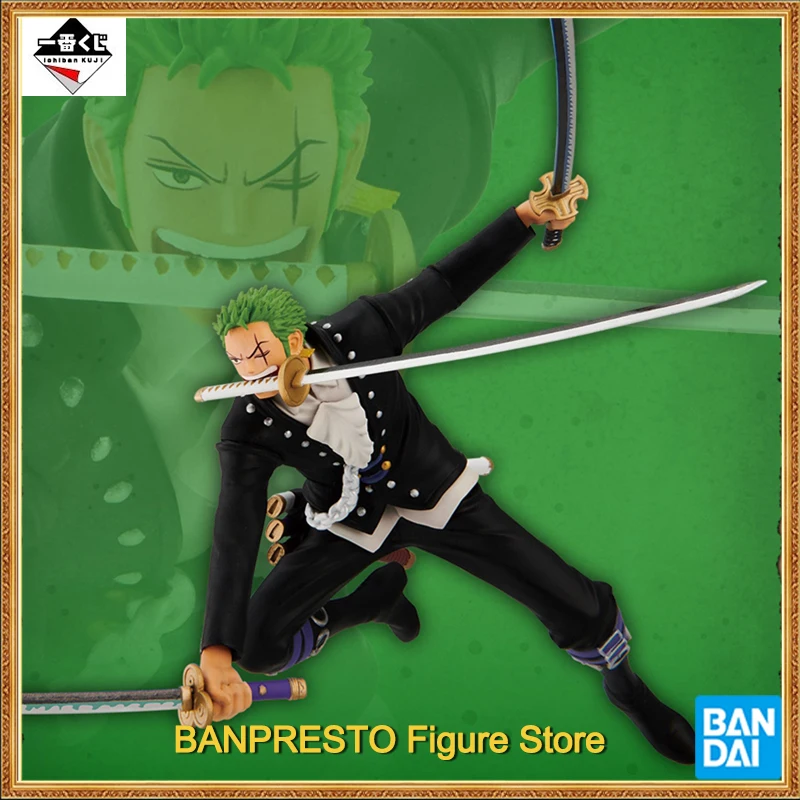 

Original Bandai One Piece Ichibansho Rorona Zoro (Film Red -More Beat-) Prize B Figures Collection Action Model Toys 4.3 inches