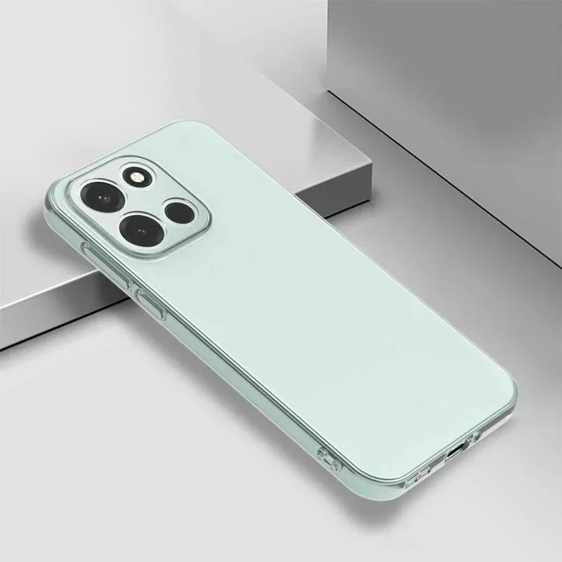 Ultra-Thin Clear Transparent Soft TPU Mobile Phone Case - Slim Back Cover Protector