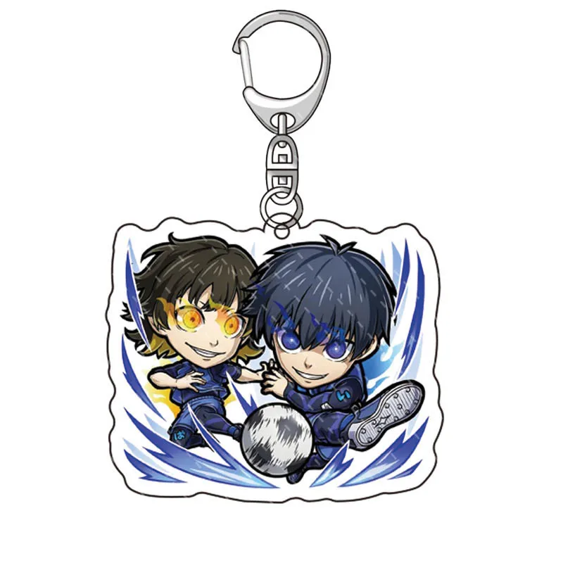 BLUE LOCK Bachira Meguru Anime Acrylic Bag Pendant Keychain Cosplay Toy