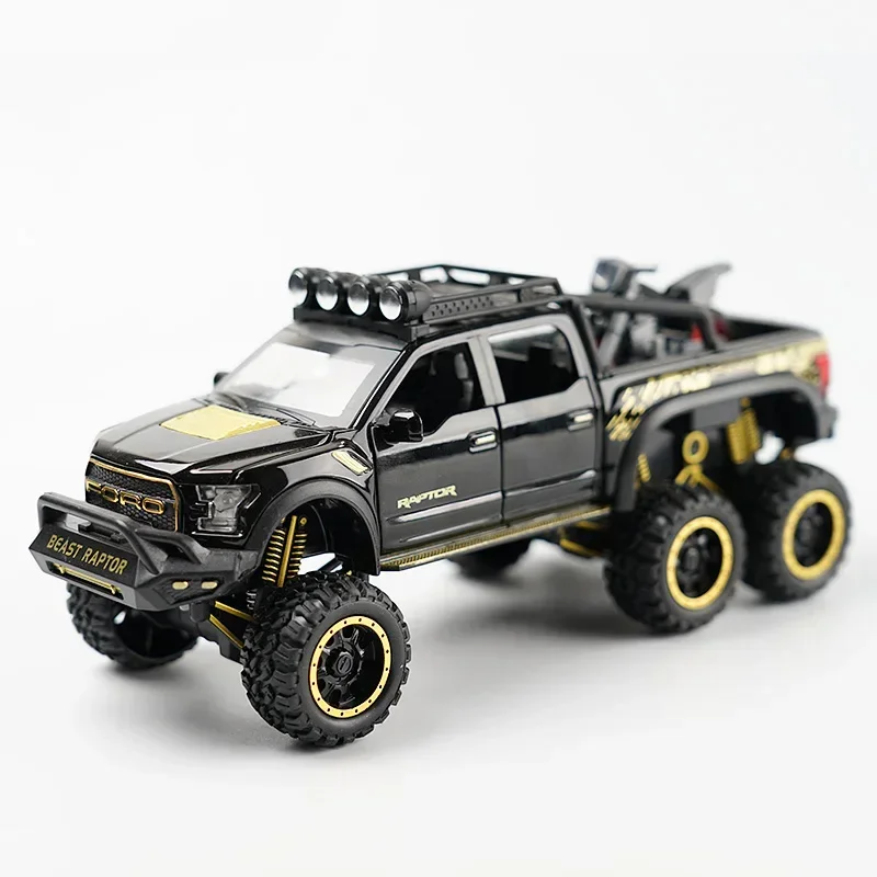 1/32 Ford Raptor F150 Off-Road Vehicle 6X6 Pickup Suspension
