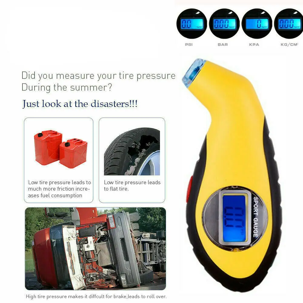 Mini Digital Tire Pressure Gauge 5