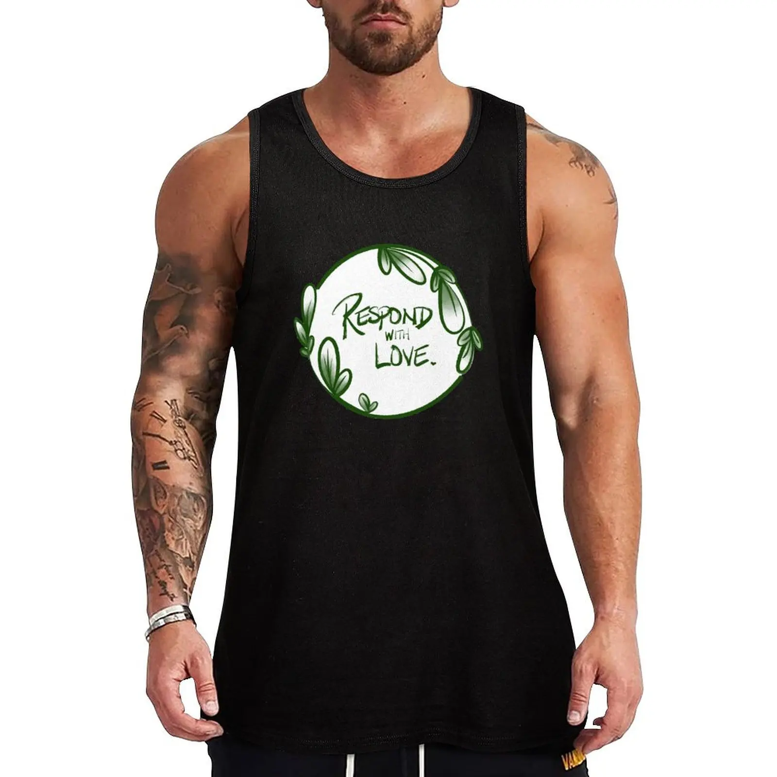 

Respond With Love: Raising Support for Ayesha Rouser Tank Top gym Men's t-shirts gym accessories man