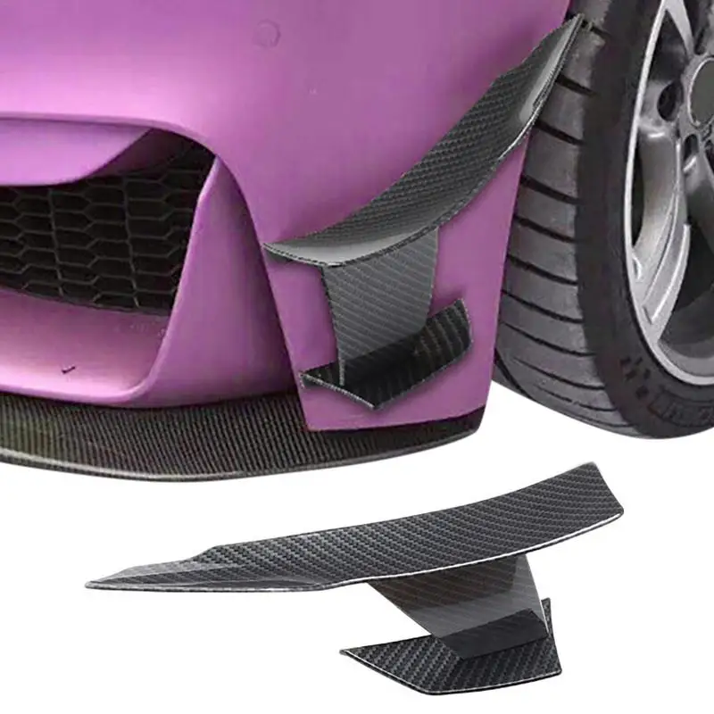 

Car Carbon Fiber Car Styling Accessories Front Bumper Lip Fin Splitter Spoiler Canard Sticker Car Fit For BMW F80 M3 F82 M4