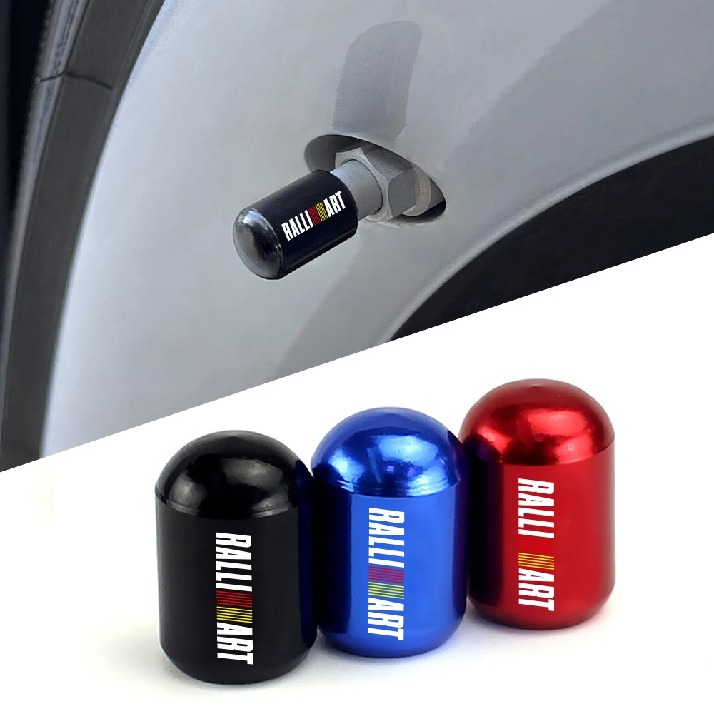 4PCS Car Wheel Tire Valve Caps Air Stems Protector Cover Accessories