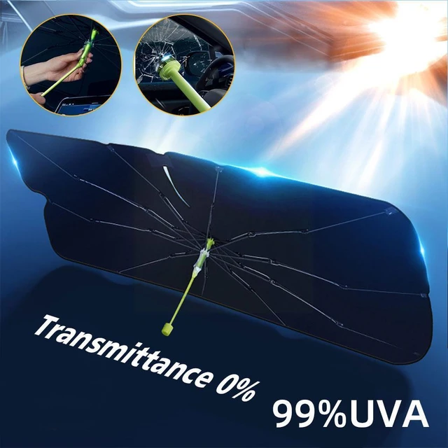 Auto Sonnenschirm Regenschirm Auto Windschutz scheibe Sonnenschutz  Regenschirm Typ Sonnenschutz für Aut ofens ter UV-Schutz - AliExpress