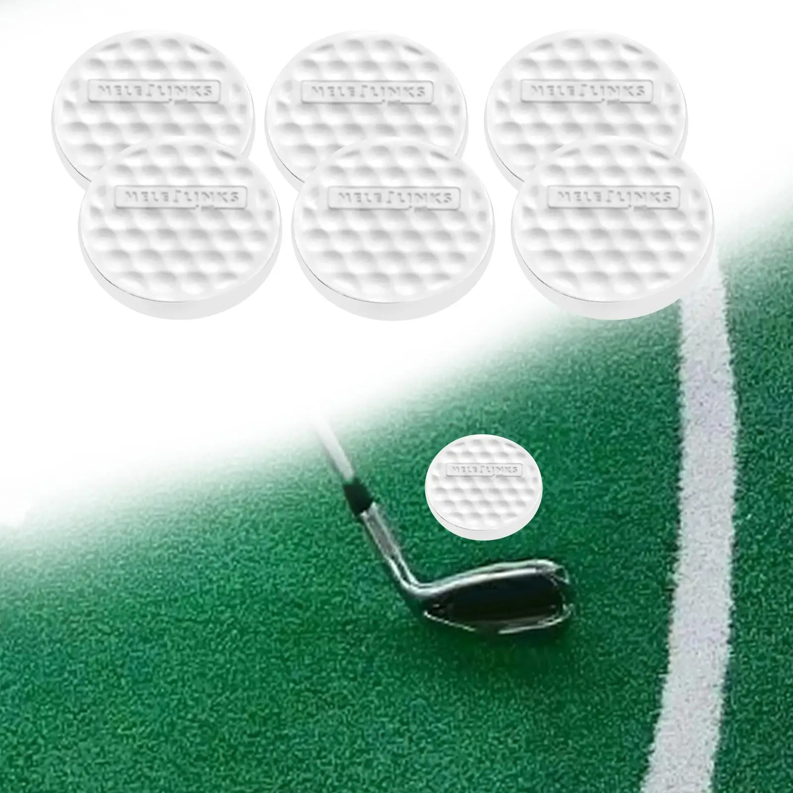 

6 шт., мячи для игры в гольф