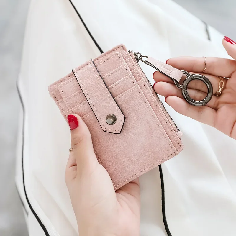 

Multi-functional Small Card Bag Female Simple South Korea Cute Personality Mini Multi-card Ultra-thin Coin Wallet
