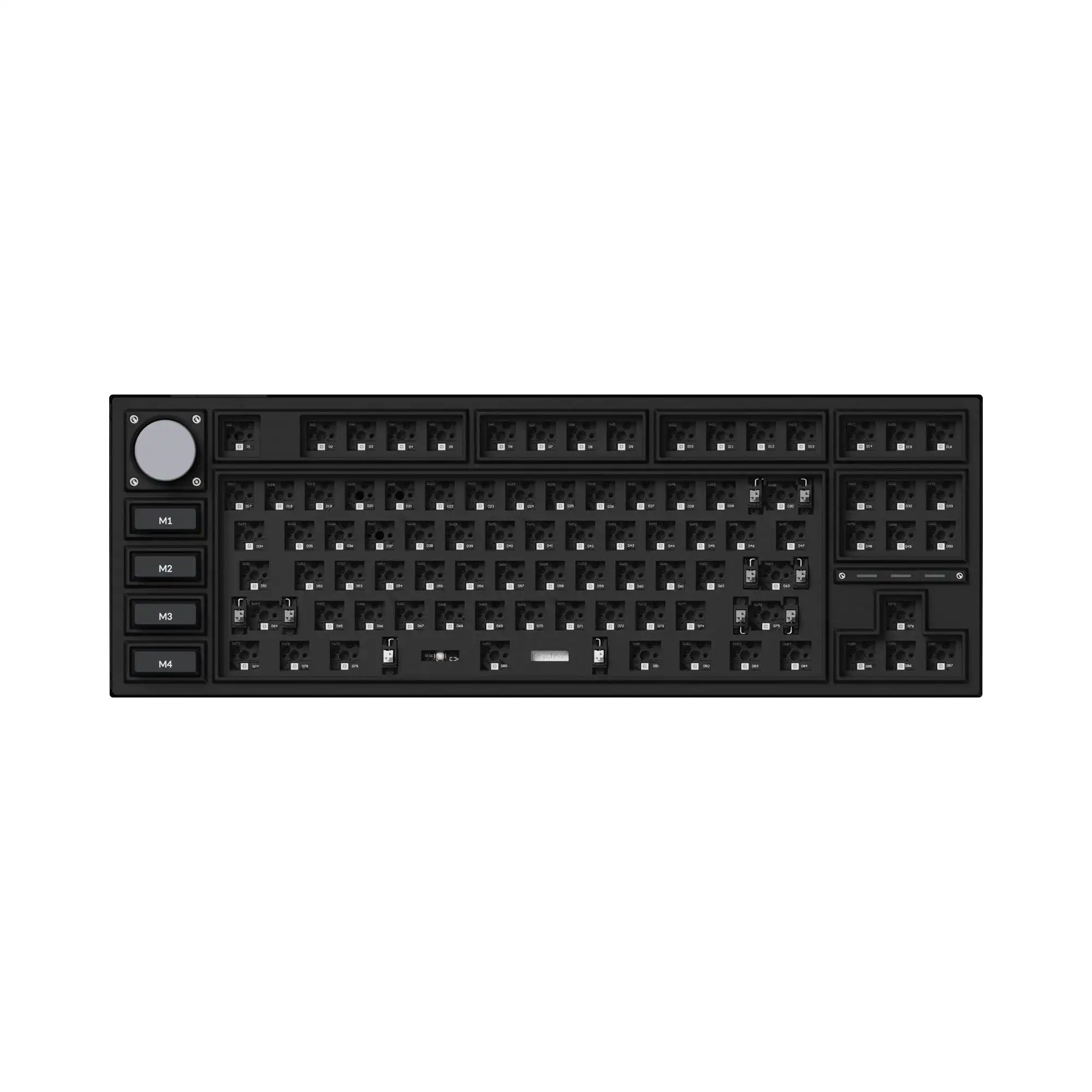 Keychron Q3 Pro Barebone Knob QMK Wireless Custom Mechanical