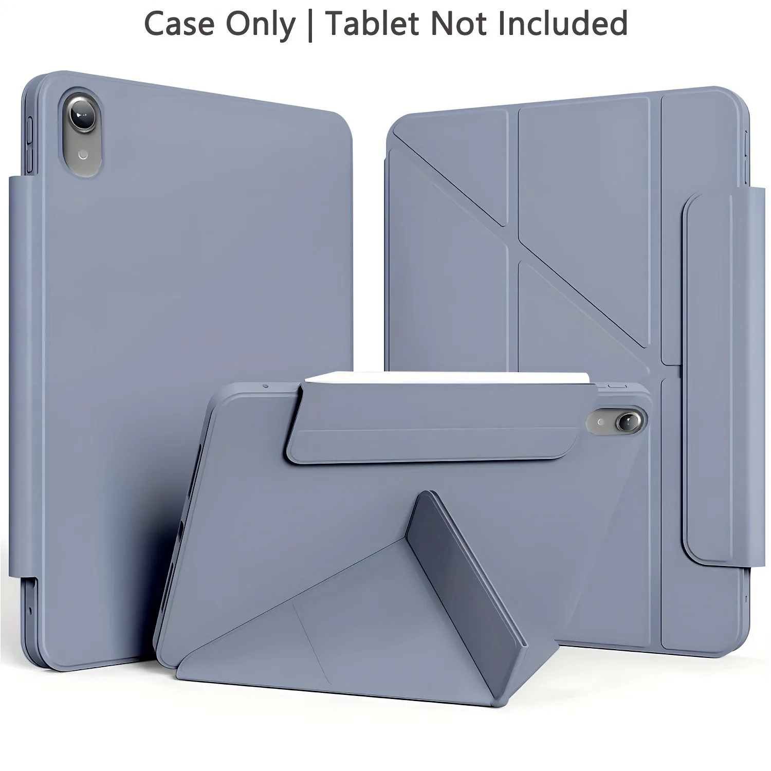 Smart Y-Fold PU Stand Magnetic Tablet Cover, 9.7-Inch