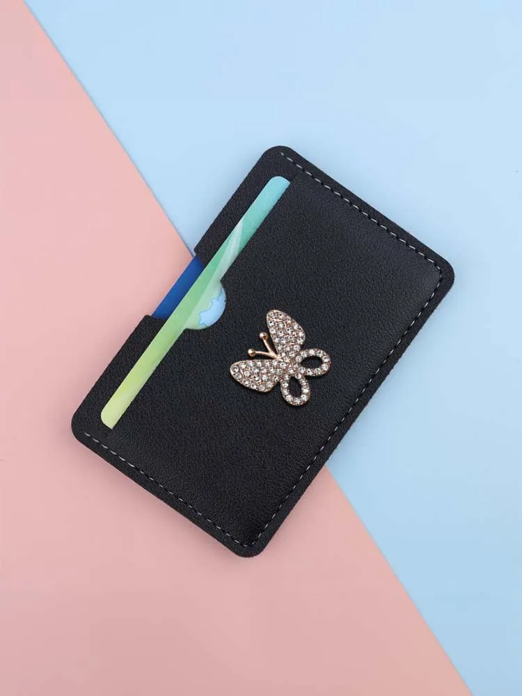 

Portable Multi-Function Card ID Holders: Women's Women's Coin Purse Gold Beige Bow Decor