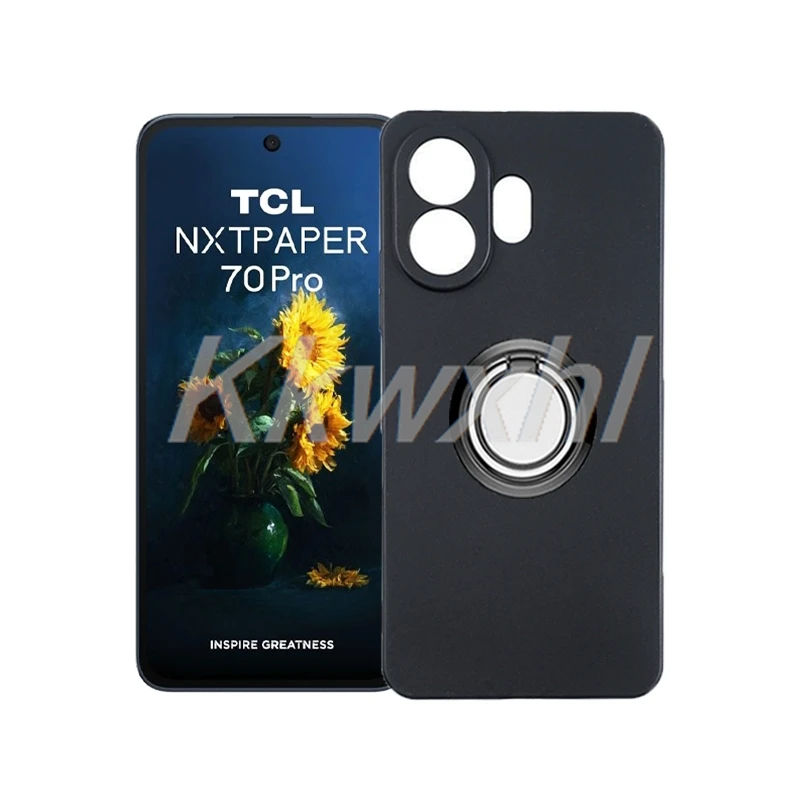 TCL NxtPaper 70 Pro NxtPaper70Pro 2026 70Pro T807D T807W T807E 백 링 홀더 브래킷 폰 케이스  충격 방지 커버