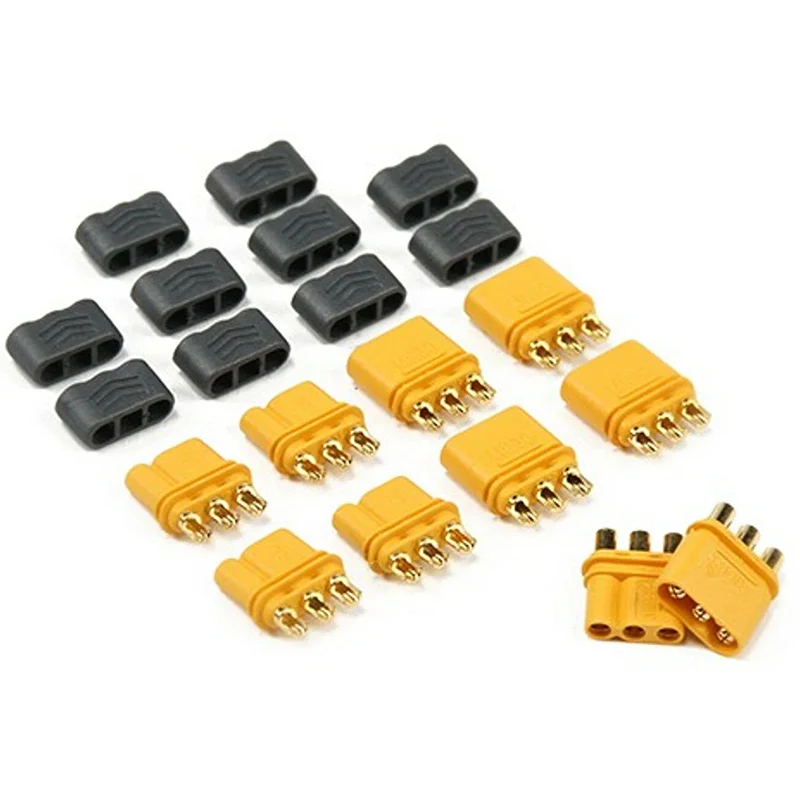 10 / 20 / 50 / 100 pair AMASS MR30 Male Female Connector Plug with Sheath for RC Lipo Battery RC Multicopter Airplane
