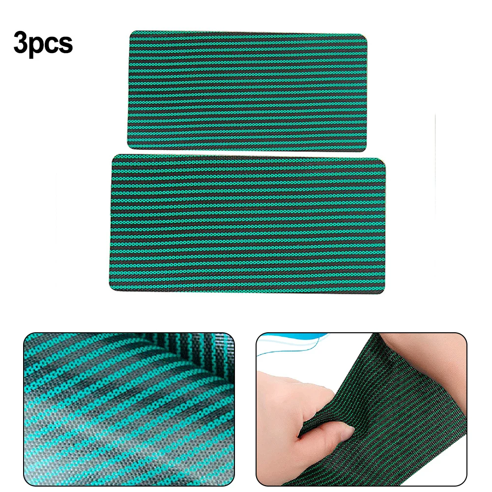 

3pcs Pool Patch Repair Kit Pool Safety Cover Patch Kit Self Adhesive Patches For Repair Pool Protective Net Self Adhesive Repair