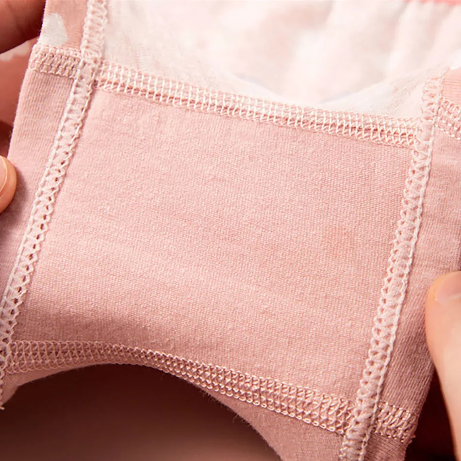 4 Pack Underwear Set for Little School Girls