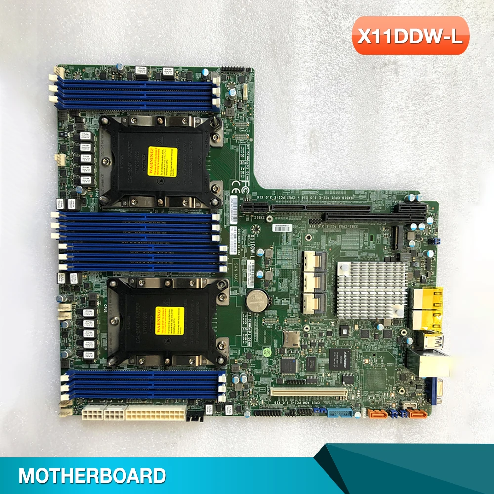 

X11DDW-L For Supermicro Server Motherboard LGA-3647 DDR4 Xeon Scalable Processors