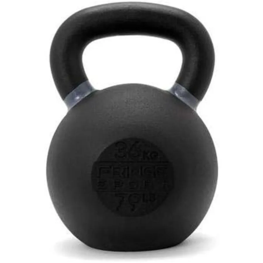 FringeSport Prime Easy Grip Kettlebell for Home Gym Strength and Cross Training Weight Durable Ergonomic Design for Efficient W