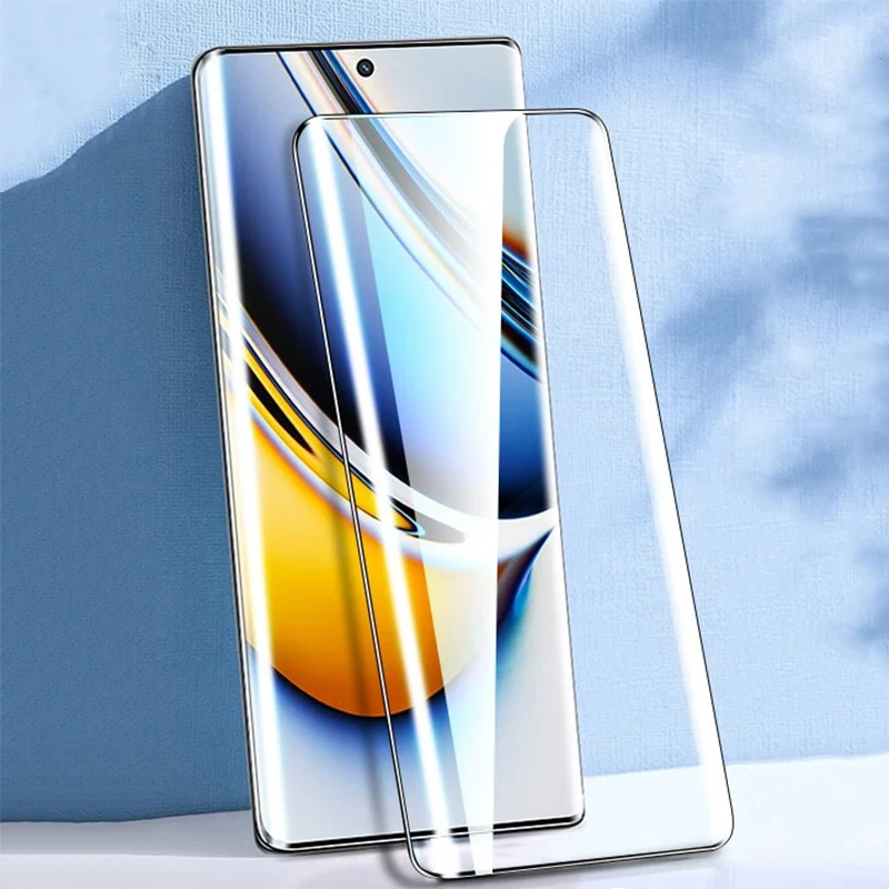 For Realme 11 Pro Plus 3D Curved Tempered Glass Screen Protector for Realme11 Pro 11Pro+ 11ProPlus Protective Front Film