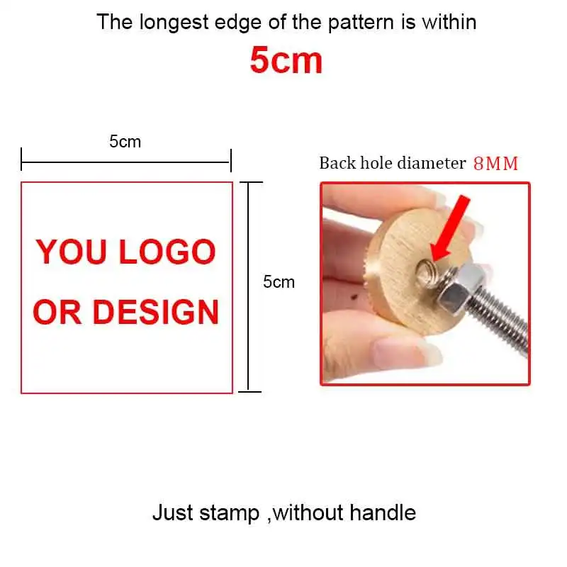 5cm m8 hole