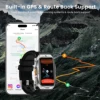 2025 KOSPET TANK X2 Ultra GPS Smart Watch For Men 3D Curved Screen Stainless Steel Body Compass Altimeter Waterproof Smartwatch 4