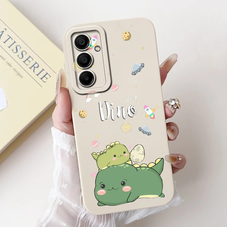 Cute Cat Dinosaur Cartoon Phone Case - Durable Soft Shell Cover