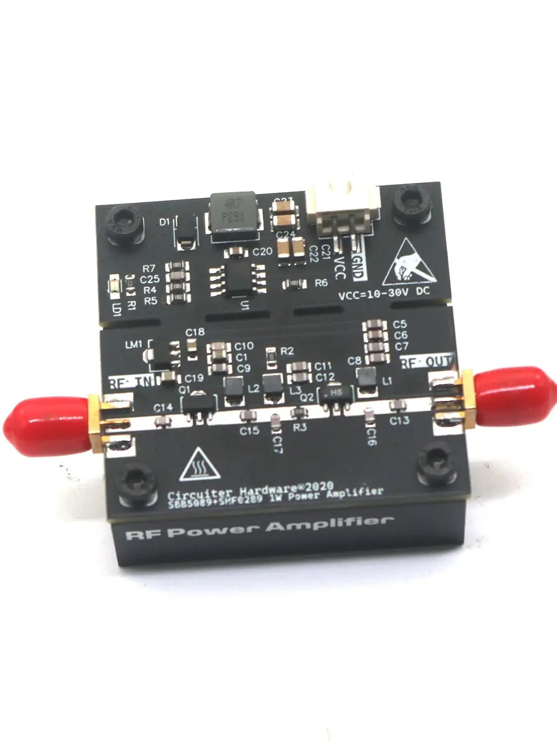 SBB5089+SHF0589 40~1200M 2W RF POWER Amplifier Transmitter