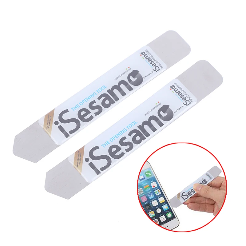 2PCS Opening Tools Stainless Steel Blade Soft Thin Pry Spudger Cell Phone Tablet Screen Battery For Samsung IPhone IPad Opener phone repair tools cell phone opener phone repair kit tool kit stainless steel pry bar plastic pry tools