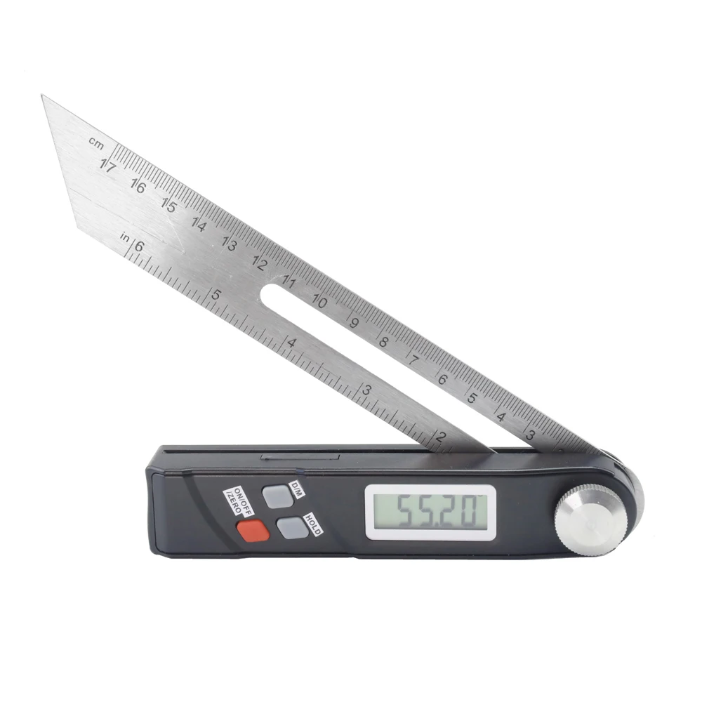 Craftsman 360° Digital Angle Ruler Sliding Scale T Square Gauge