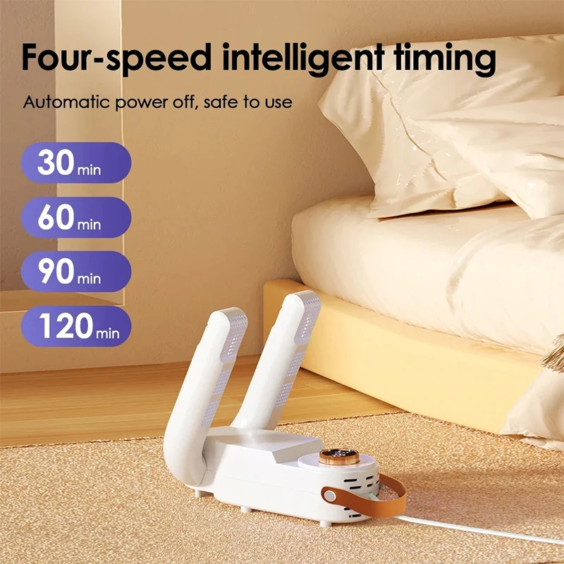 Intelligent Timer Shoe Dryer Boot Warmer EU UV Telescopic Adjustable Dryer Quick Drying Deodorizing Sterilizing Shoe Dryer 6