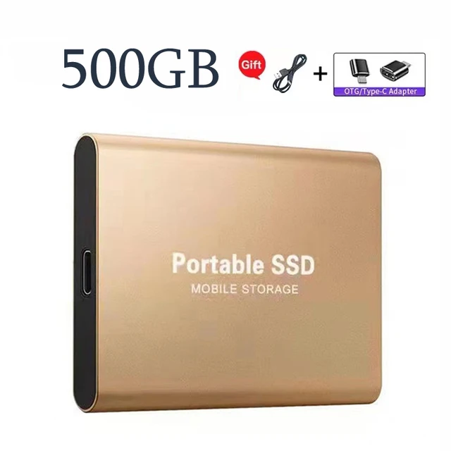 SSD External 1TB 16TB Mobile Solid State Drive Flash Drive Portable ...