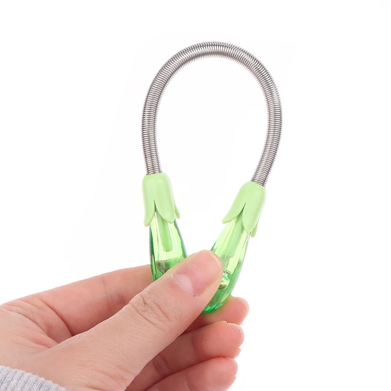 1Pcs Facial Hair Remover Spring Spring Epilator Threading Tool For Women Face Chin Cheek Mustache Upper Lip Hair Remover 5
