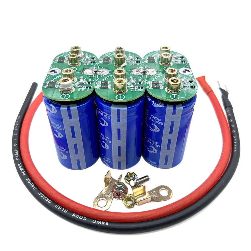 1Unit GDCPH 16V83F Automotive Rectifier Module 5.4V250F *3Set Bank With Self-Assembly Screws 2.7V500F Backup Power Supply