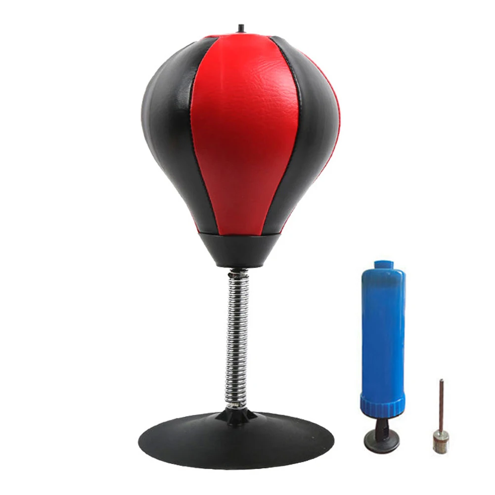 Desktop Punching Bag PU Punching MMA Bag Children Adults Sucker Stress Relief Toys for Muay Thai Sports Equipment Funny Gifts